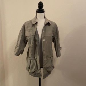 Thomas Burberry short sleeve jacket.